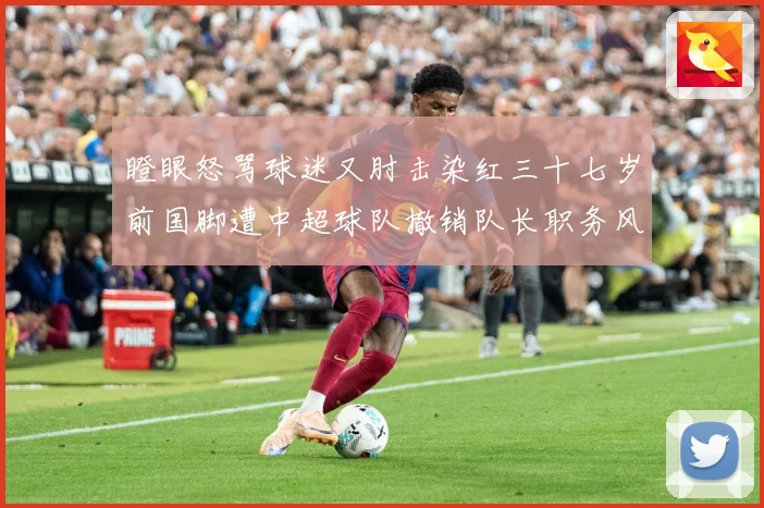 瞪眼怒骂球迷又肘击染红三十七岁前国脚遭中超球队撤销队长职务风战术观察